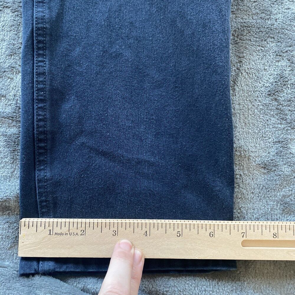 Everlane Pants Mens 34x 32 ( Actual 35x 30.5) Blue Cotton Stretch Slim 5 Pocket - Picture 9 of 9